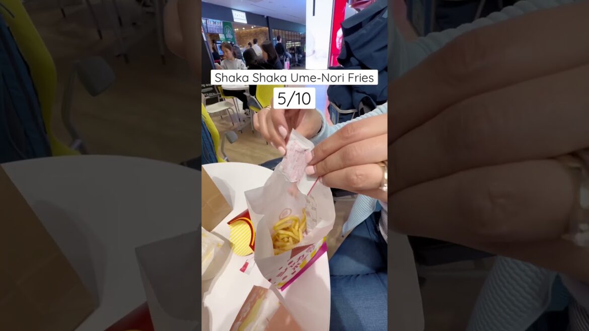 Eating McDonald’s Spring Menu in Japan! #travel #shortsviral #japan #tokyo #adventure #explore