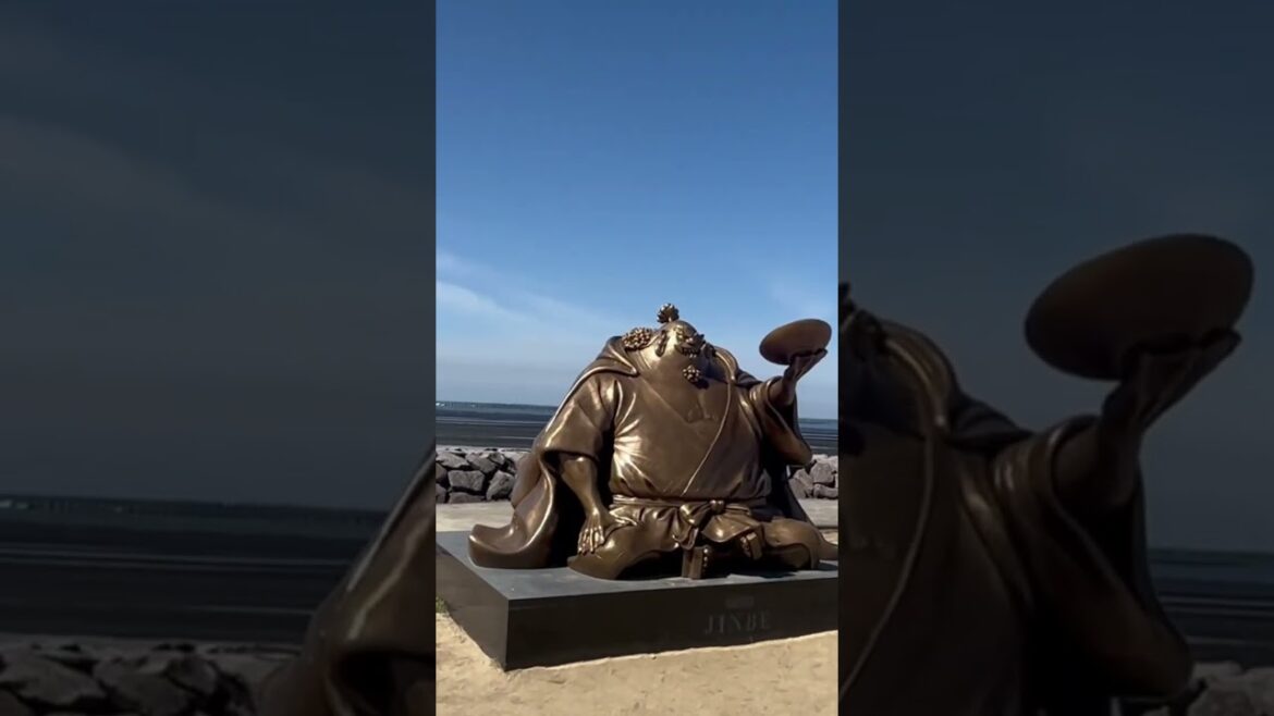 ONE PIECE！ジンベエに会える！JINBE！海賊王をめぐるゲーム動画もあります！長部田海床路