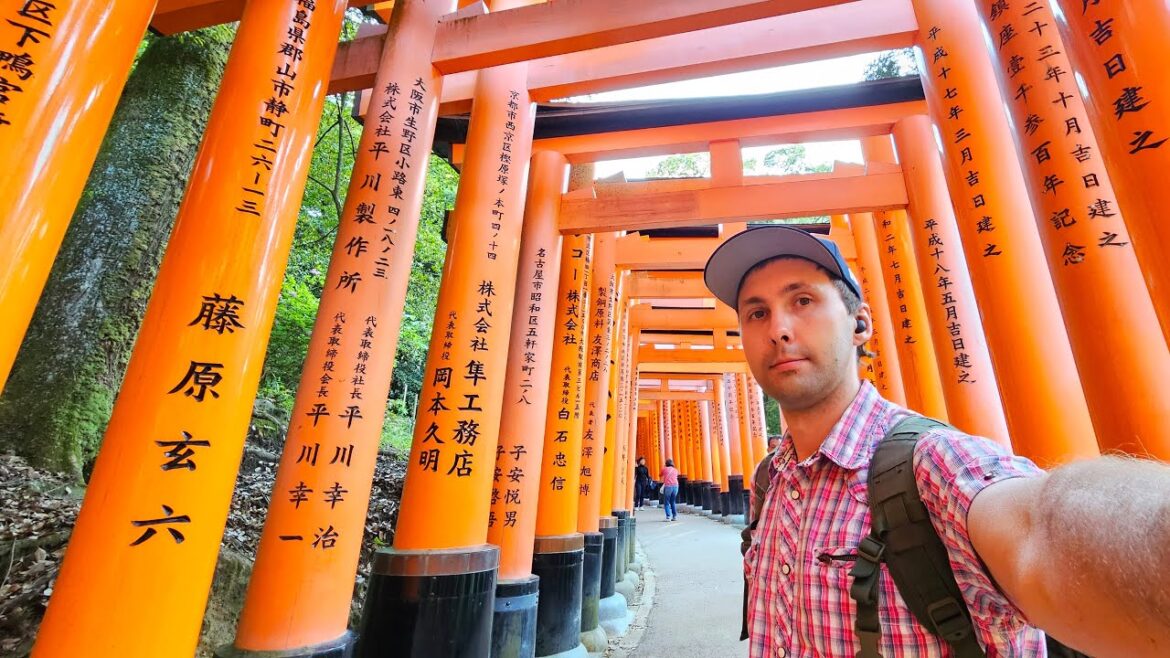 【4K HDR】⛩️Япония・День 9 из 12・Kyoto・Nagoya・Arashiyama・Fushimi Inari・Japan・Vlog・Алексей Михайлов