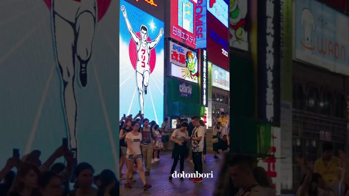 OSAKA 🇯🇵 Japan | MUST 😲 SEE!! #travel #japan #shorts