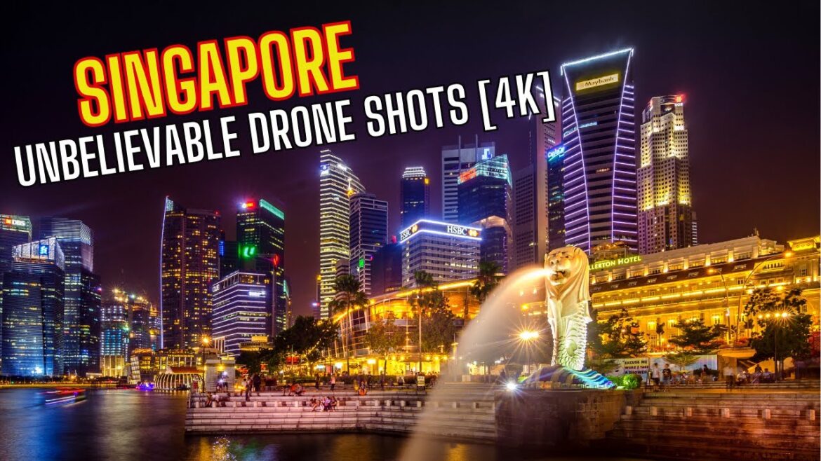 Singapore 4k Cinematic Drone Shots Singapore 4k Cinematic Drone Shots