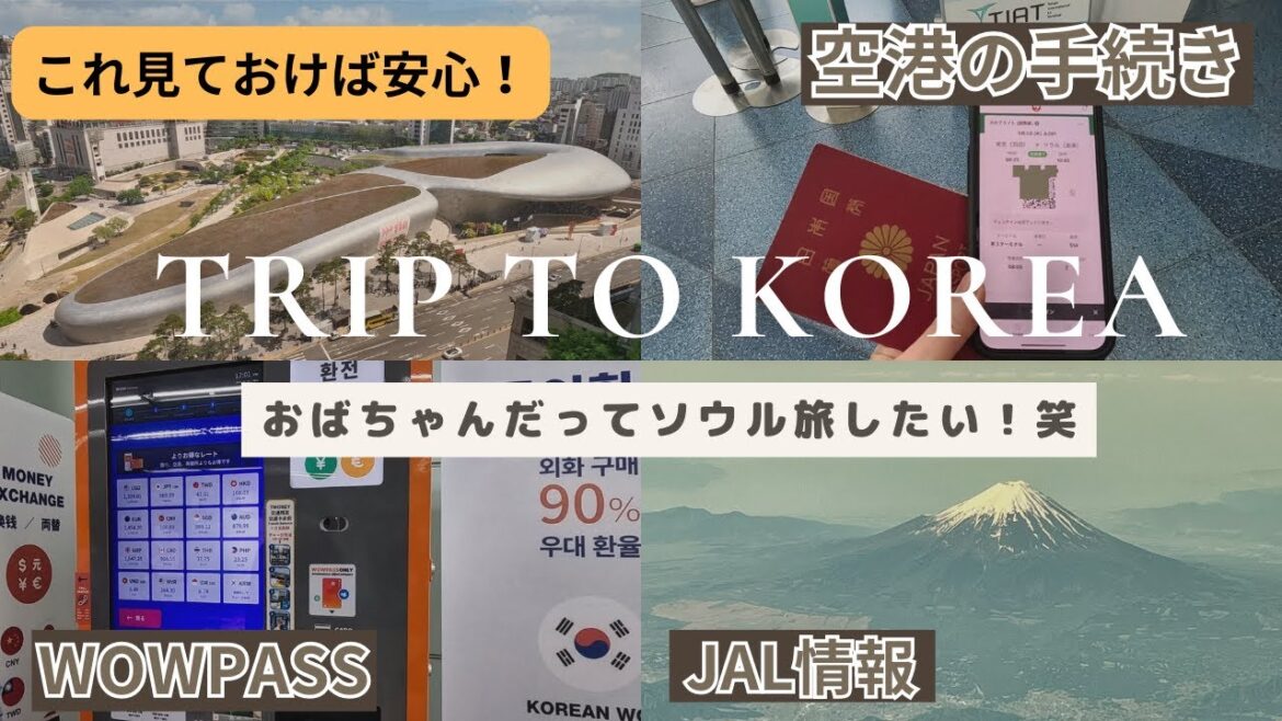 最新版【オトナのソウル旅】渡韓歴20年！旅の手続き/JALラウンジ / 久々の韓国旅行が楽し過ぎた！Trip to Korea #韓国 #旅行 #travel  #korea