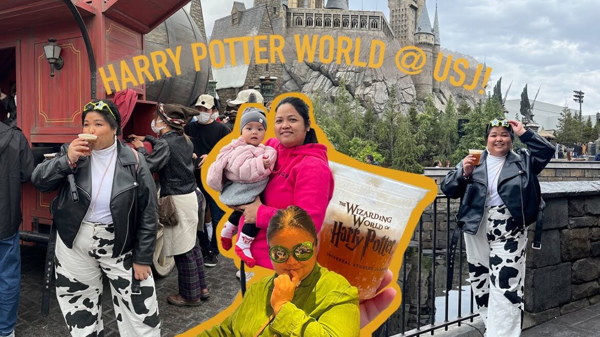 OSAKA 6/10 - Harry Potter World in USJ and hotel room tour! | 大阪市