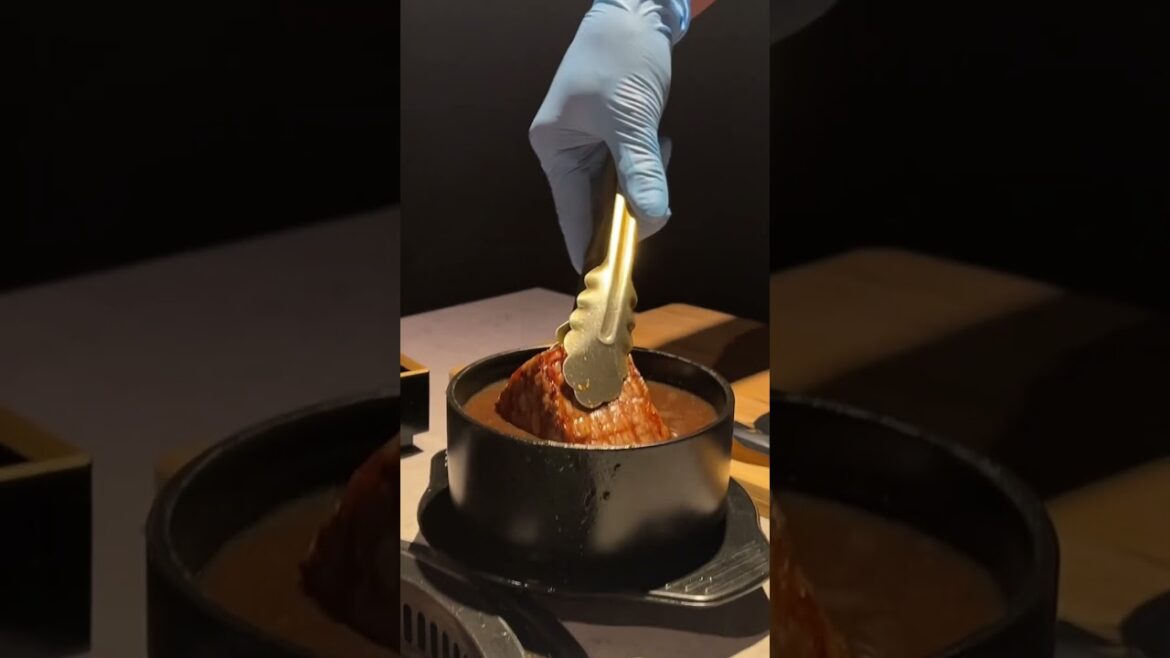 名古屋市千種区の牛力さんっ🥩目の前で作ってくれるローストビーフ、知ってる？🤤💓💓#愛知グルメ #shorts #コスパ最強#焼肉#愛知観光#愛知焼肉