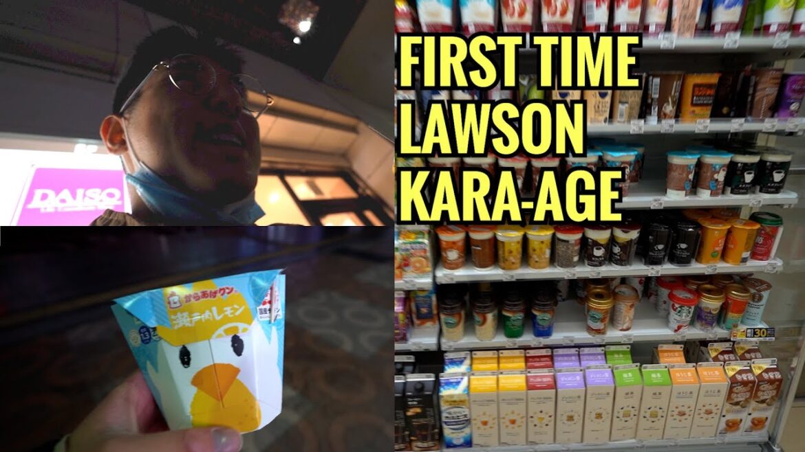 I eat Lawson's fried chicken but it's edited like Monogatari