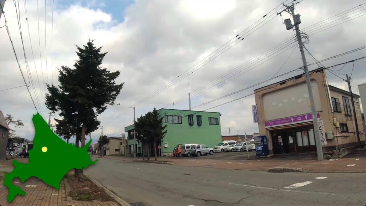 4K Walk Japan 鷹栖町の商店街を散歩 2023年4月 4K Walk Japan 鷹栖町の商店街を散歩 2023年4月