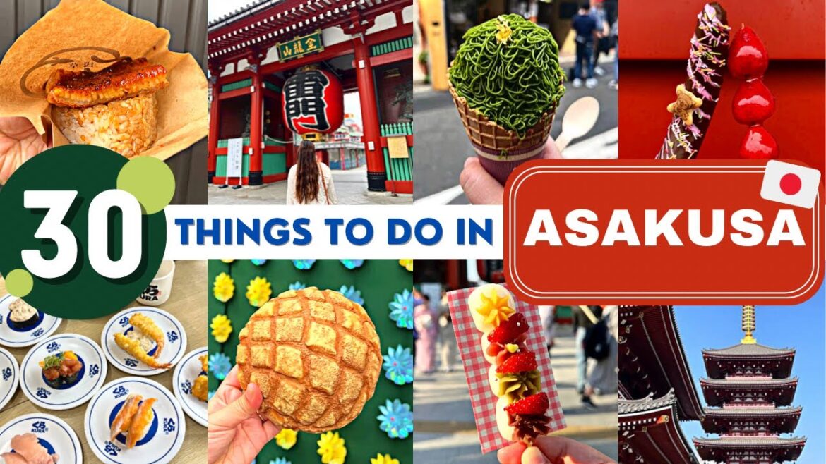 30 Things to do in ASAKUSA ⛩️ Japan Travel Guide