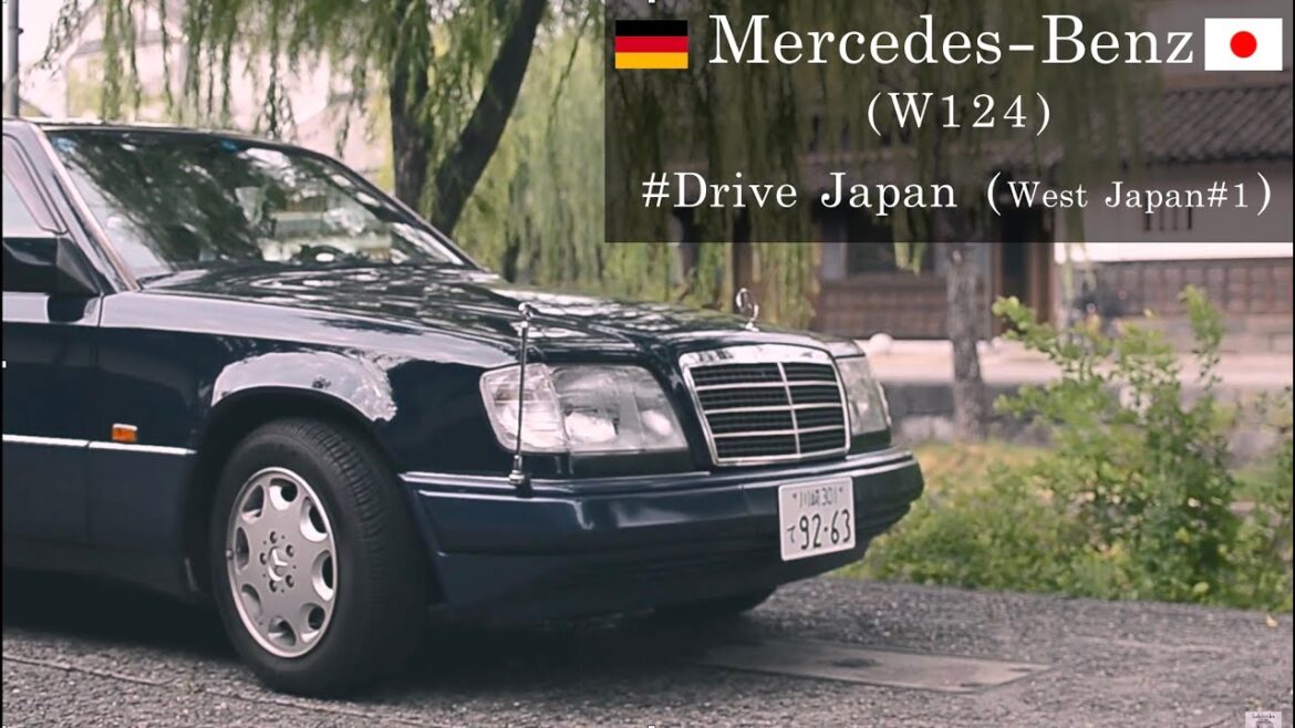 [Mercedes-Benz (W124) E320🇩🇪] Night Highway Driving of 750Km - West Japan Trip #1  -