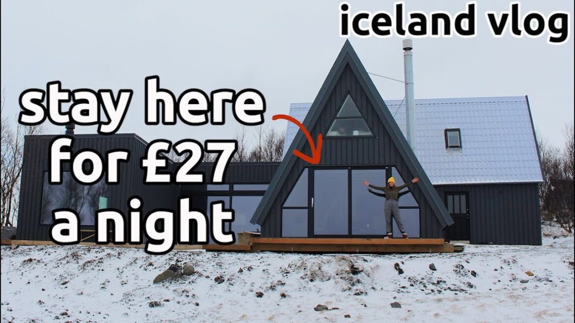 iceland luxury accommodation on a budget | golden circle road trip | vlog 2