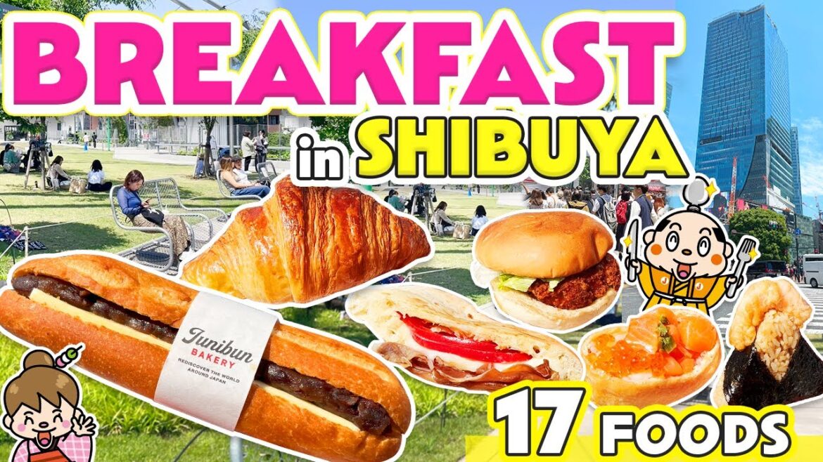 Shibuya Tokyo Breakfast and Brunch Food Tour / Japan Travel Food Vlog