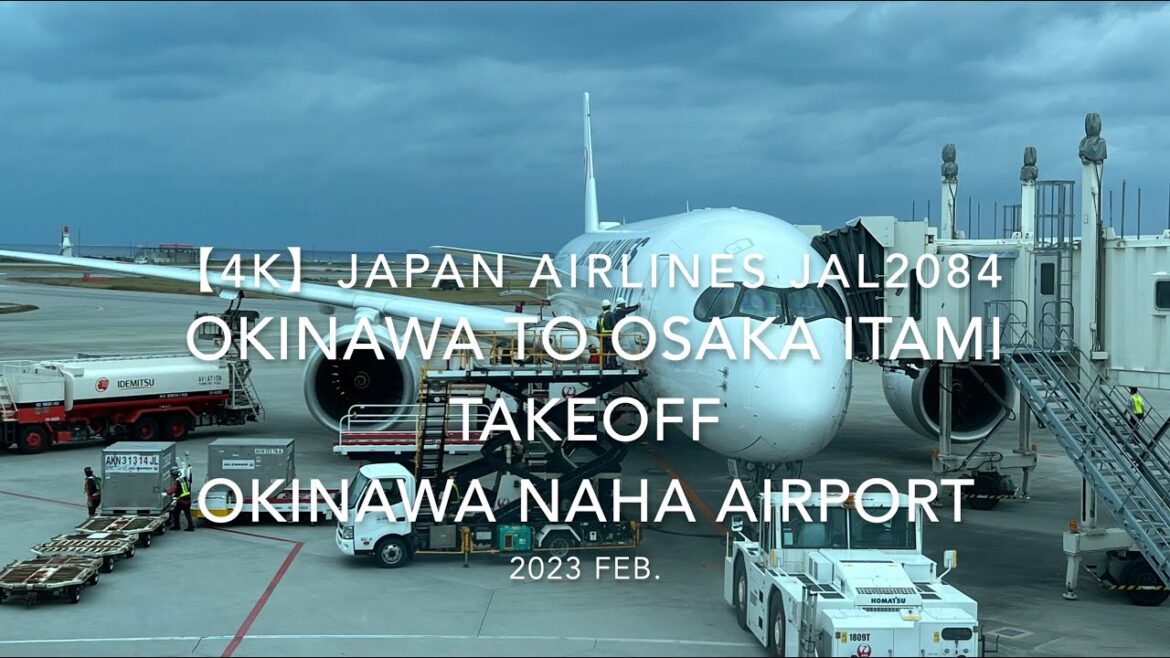 【機内から離着陸映像 4K】2023 Feb JAPAN AIRLINES JAL2084 OKINAWA to OSAKA ITAMI TAKEOFF OKINAWA NAHA Airport 【機内から離着陸映像 4K】2023 Feb JAPAN AIRLINES JAL2084 OKINAWA to OSAKA ITAMI TAKEOFF OKINAWA NAHA Airport