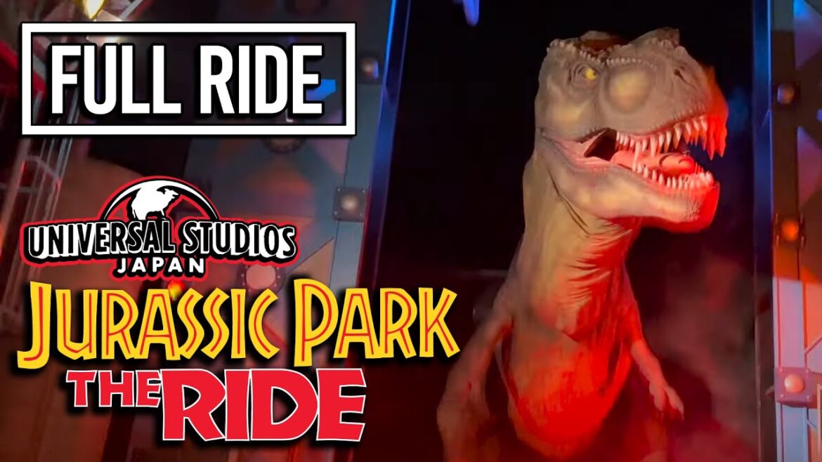 Jurassic Park: The Ride Full Float-Through POV – Universal Studios Japan Jurassic Park: The Ride Full Float-Through POV - Universal Studios Japan