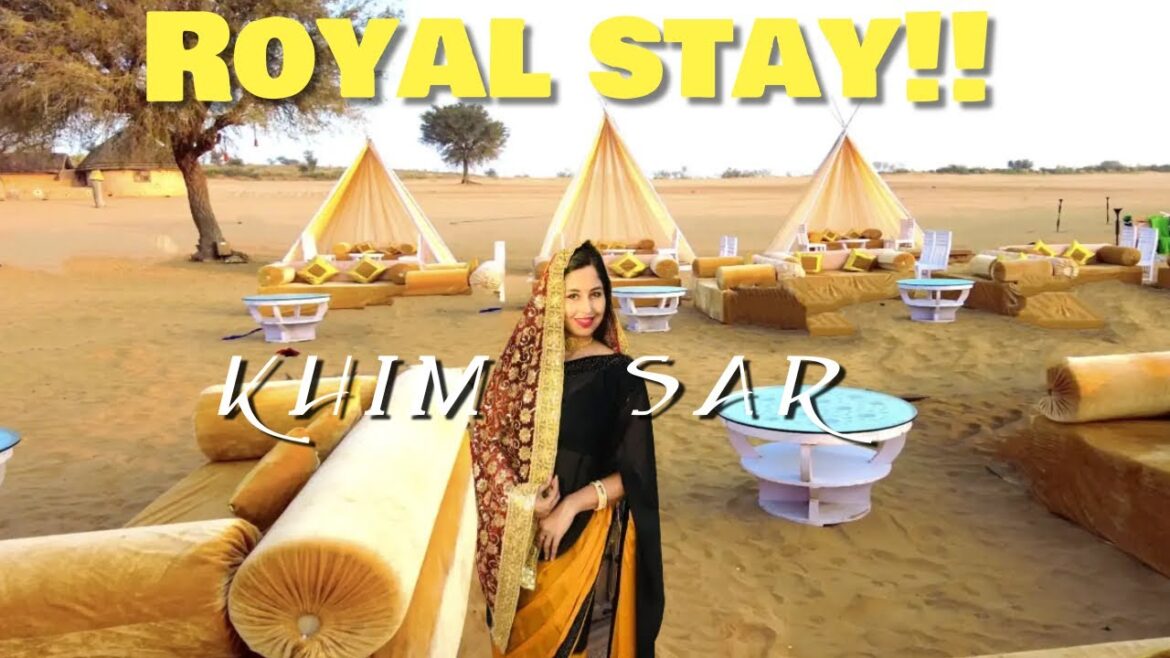 Royal Desert Stay in Rajasthan | Khimsar Village | Khimsar Sand Dunes | Indian Desert