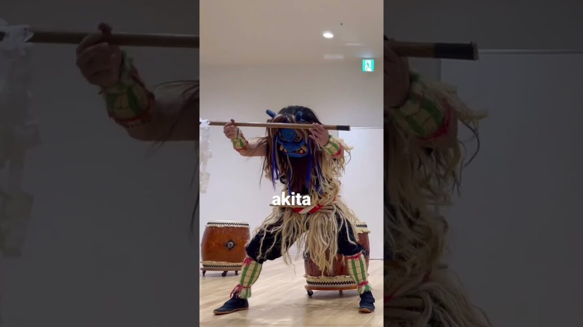 なまはげって知ってる？ロングバージョンもぜひ。 #おすすめ #travel #akita #東北観光 #なまはげ #和太鼓