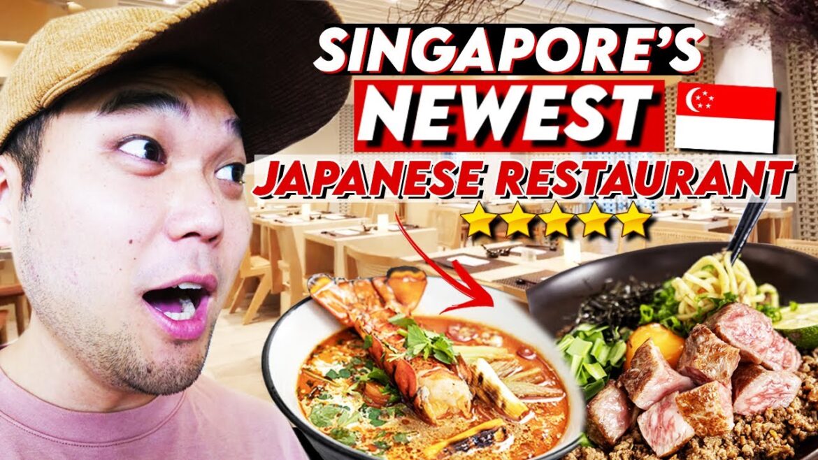 Inside Singapore’s NEWEST Japanese Restaurant | Unexpected Location Inside Singapore’s NEWEST Japanese Restaurant | Unexpected Location