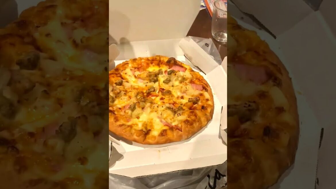 A Japanese Standard Pizza A Japanese Standard Pizza