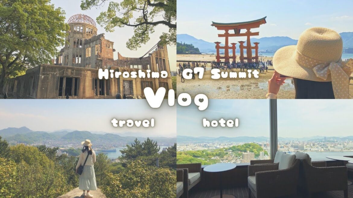 ♯112【朝5時起きして、7時間かけて広島に行きました】尾道・厳島神社 2泊3日のvlog🚢