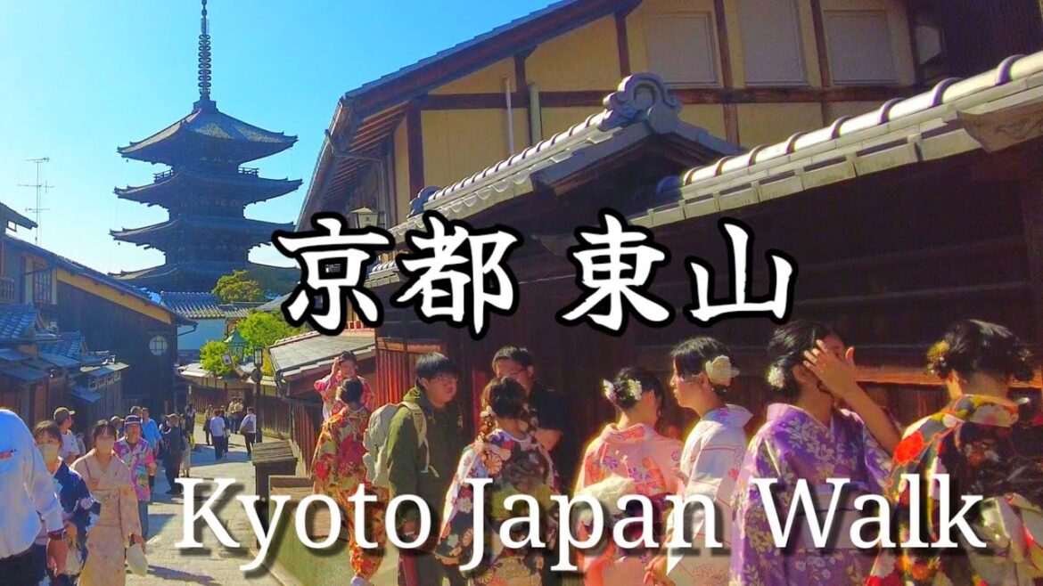 5/24(水)快晴の京都東山観光地を歩く【4K】Kyoto sightseeing spots walk!