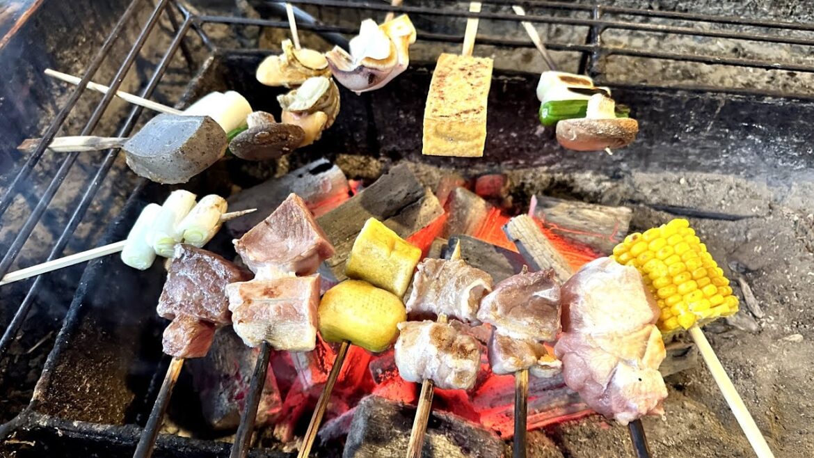Sanrokuen Robatayaki Traditional Cooking (Japan 2023 Part 24) Fujikawaguchiko Yamanashi 山麓園 Sanrokuen Robatayaki Traditional Cooking (Japan 2023 Part 24) Fujikawaguchiko Yamanashi 山麓園