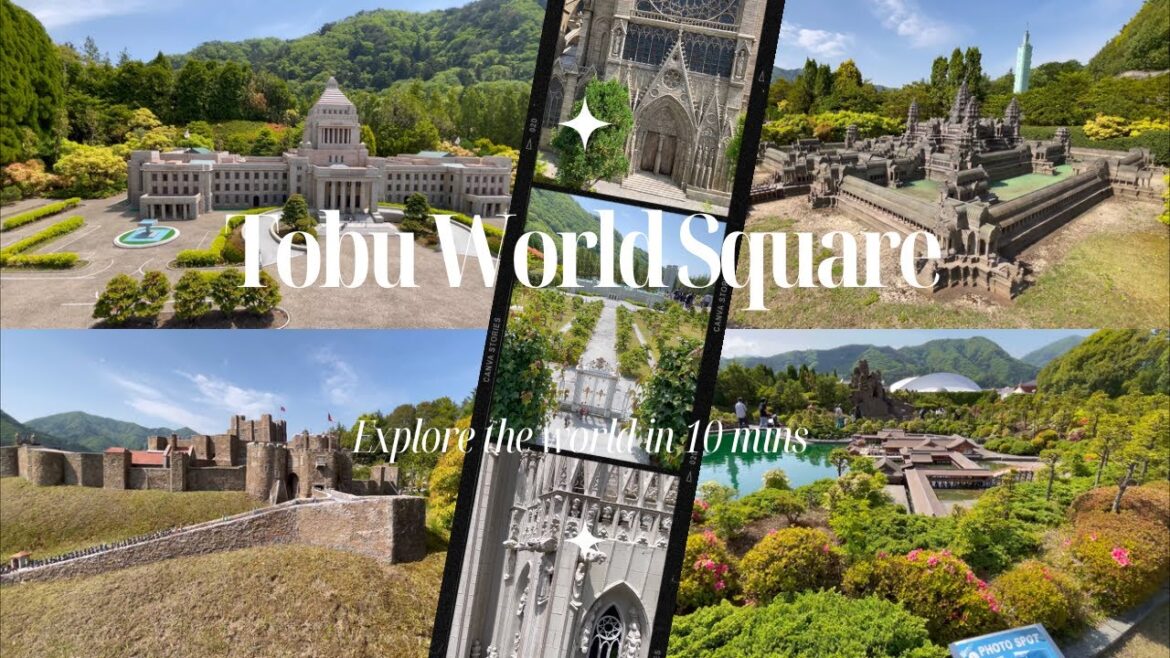 Amazing Tobu World Square in Japan at 4K