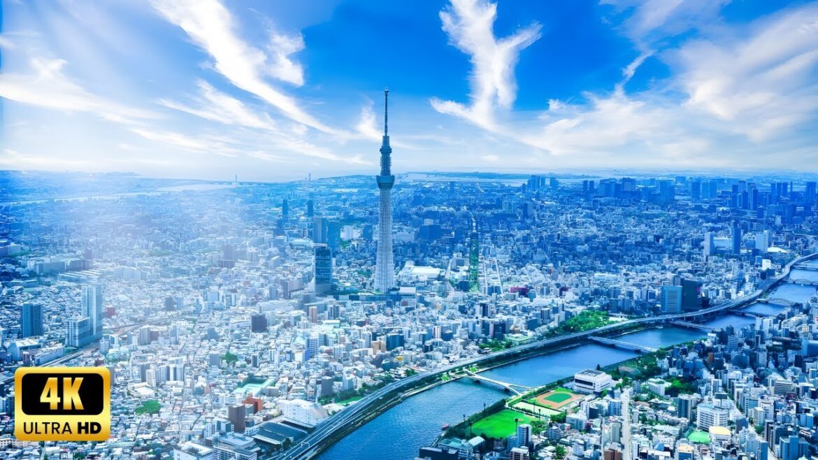 Tokyo Japan 4K Aerial Drone Tour - Tokyo Japan Travel | Mesmerizing Views and Hidden Gems