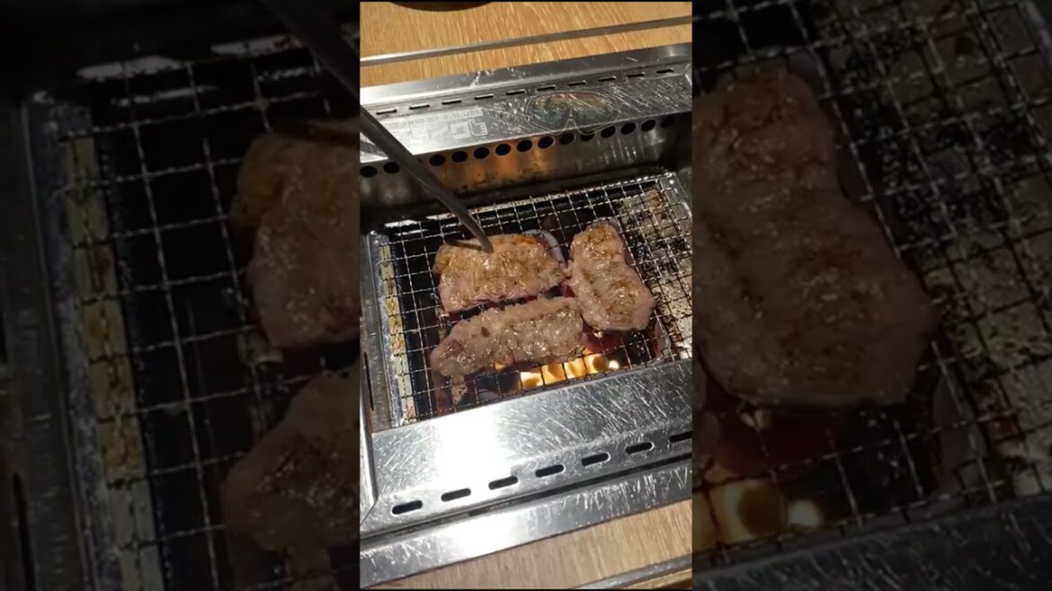 Japanese Wagyu beef Barbecue #streetfood #wagyu #food
