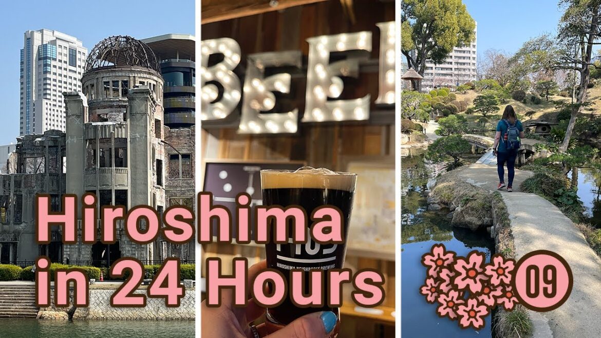 24 Hours in Hiroshima | Let's go to Japan - Travel Vlog 2023