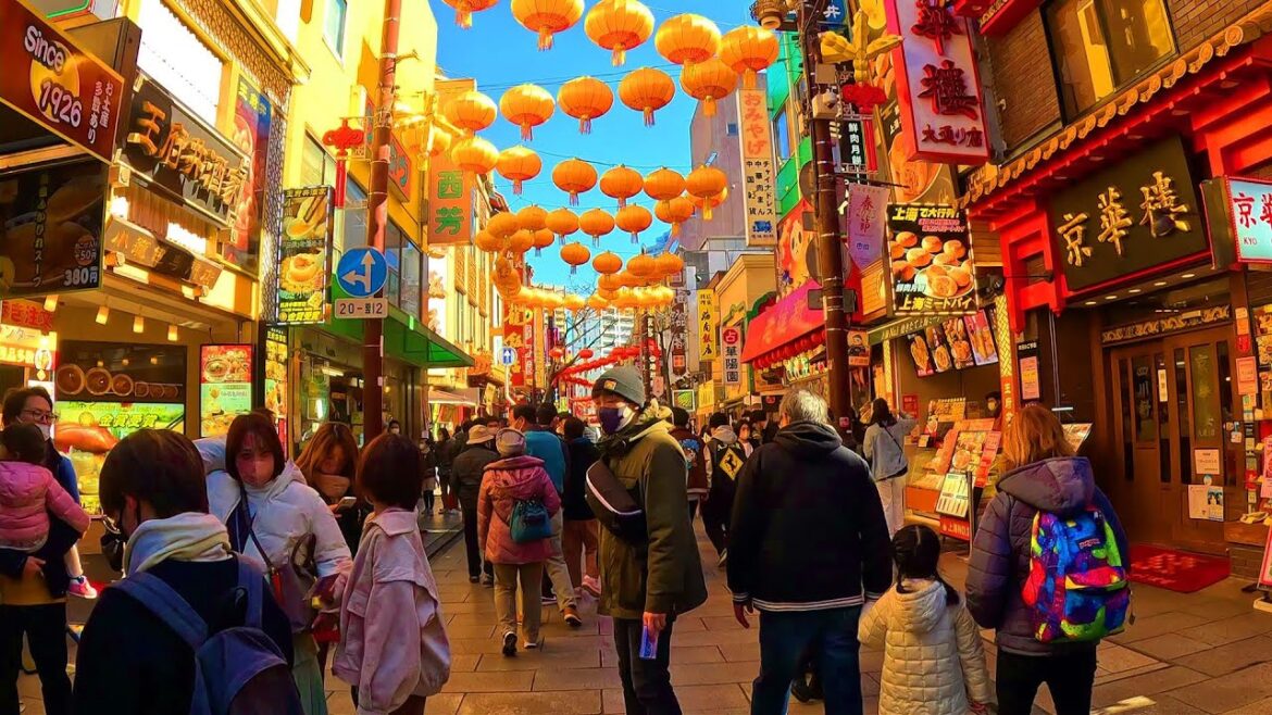 Chinatown Yokohama Japan Walking Tour [4K] Travel guide