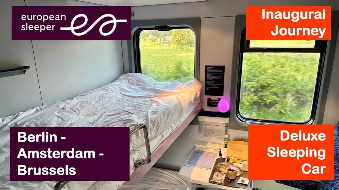 Inaugural Journey: European Sleeper Train Berlin – Amsterdam – Brussels in Deluxe Sleeping Car Inaugural Journey: European Sleeper Train Berlin - Amsterdam - Brussels in Deluxe Sleeping Car