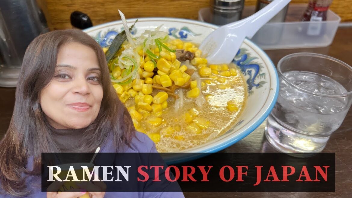 Indian Girl SOLO in NORTHERN JAPAN | 73 Year Old RAMEN STREET in SAPPORO | The RAMEN STORY
