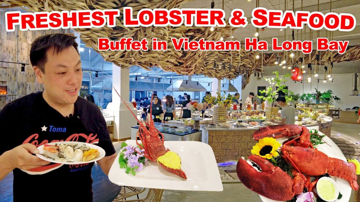 Freshest Lobster & Seafood Buffet in Vietnam at Halong Bay…maybe too fresh! Freshest Lobster & Seafood Buffet in Vietnam at Halong Bay...maybe too fresh!
