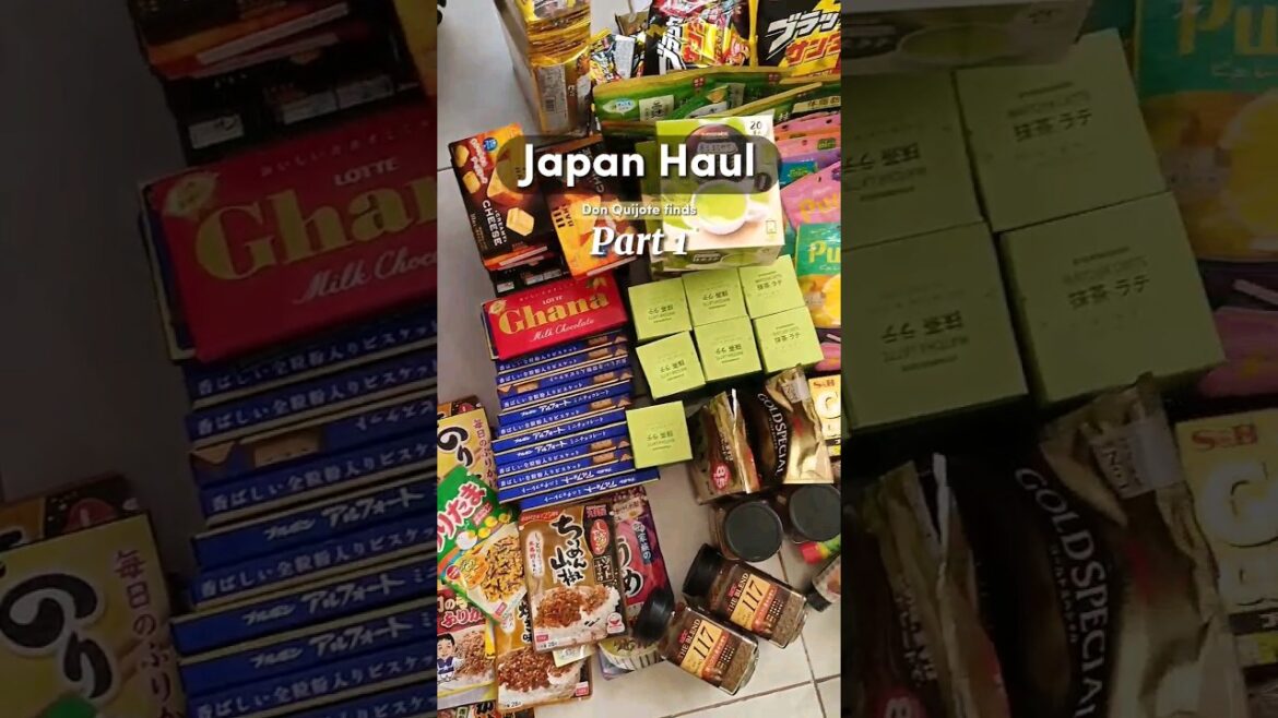 Japan haul part 1: Don Quijote finds #japanhaul #japan #japantravel #travel #japantrip #donquijote