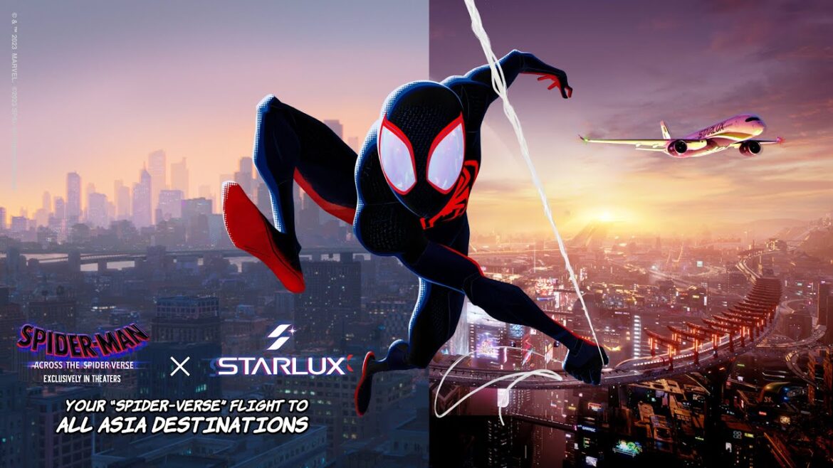 Join STARLUX to travel through the Spider-Verse｜STARLUX Airlines