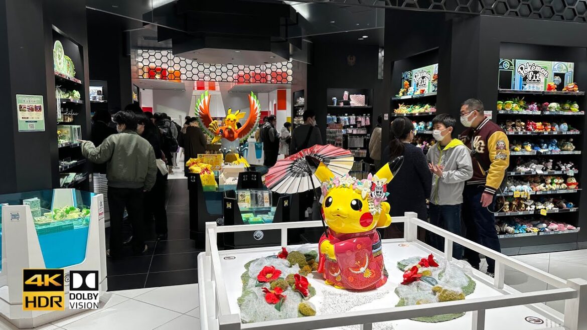 JAPAN TRAVEL | Visiting a Pokémon Center in Kyoto Japan 🇯🇵