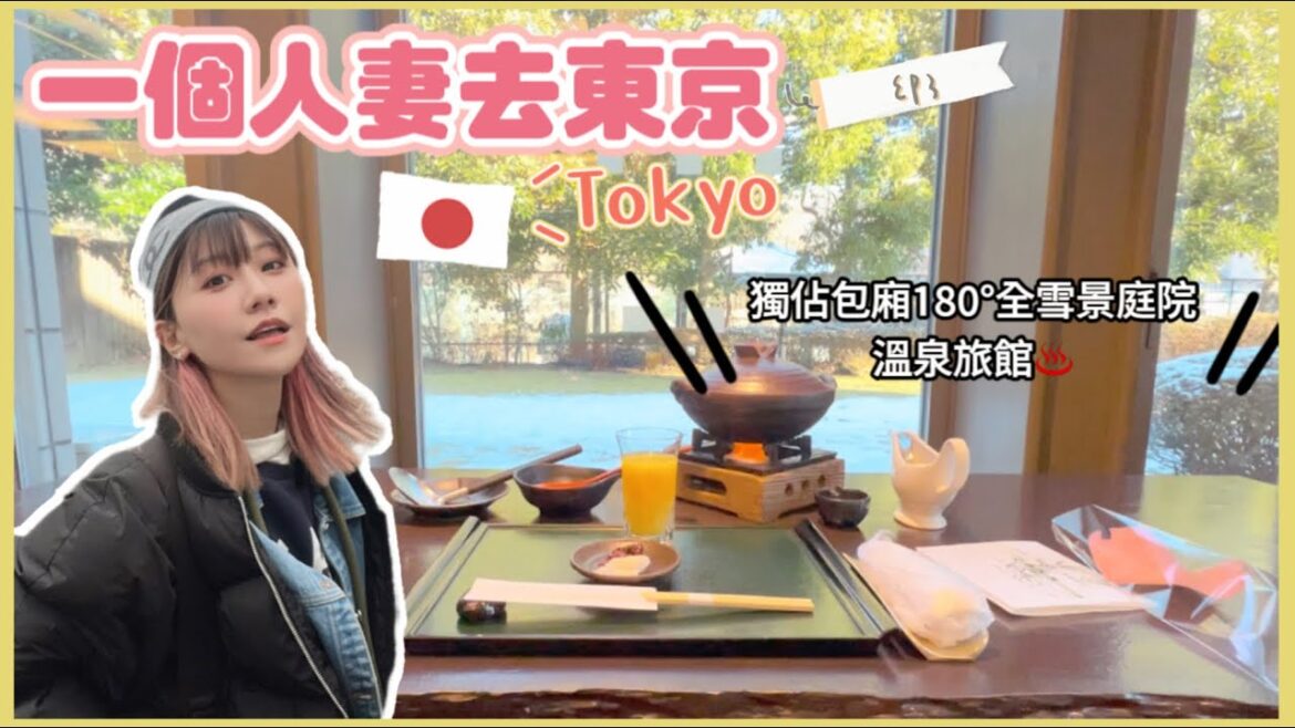 [東京自由行EP3］一人嘗試一泊兩食箱根溫泉旅館？｜包廂日式懷石料理｜箱根另類秘景仙石高原 欣賞山峯雪景｜一個人妻遊日本