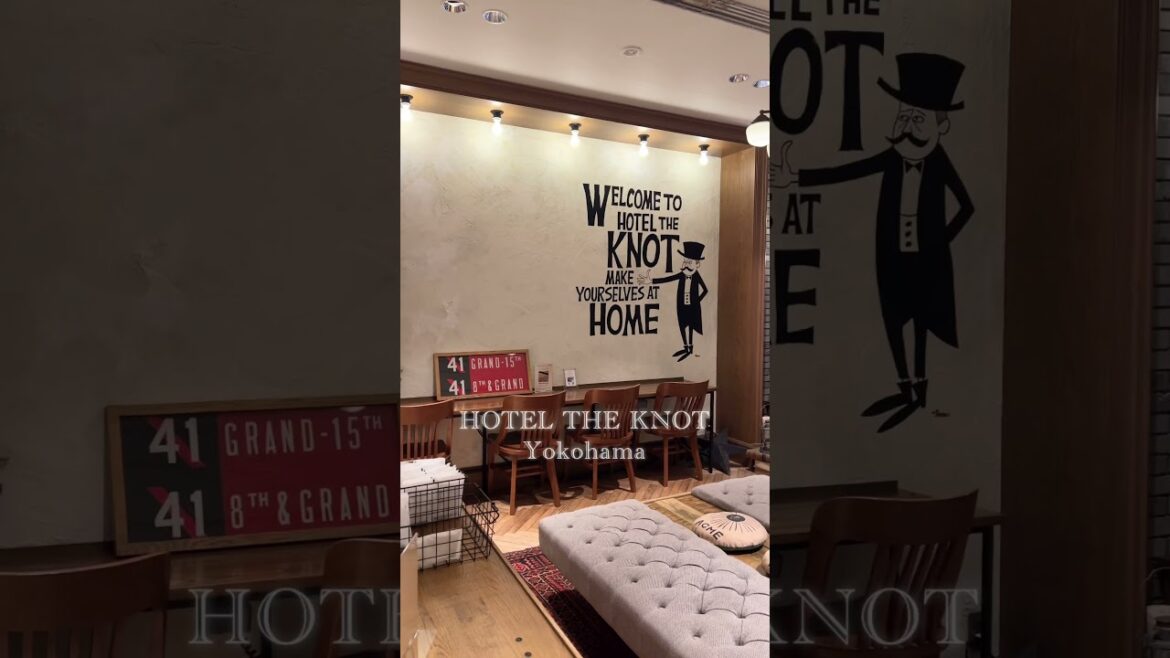 【ホテル紹介】THE KNOT YOKOHAMA/ ザノット横浜 宿泊記 #shorts