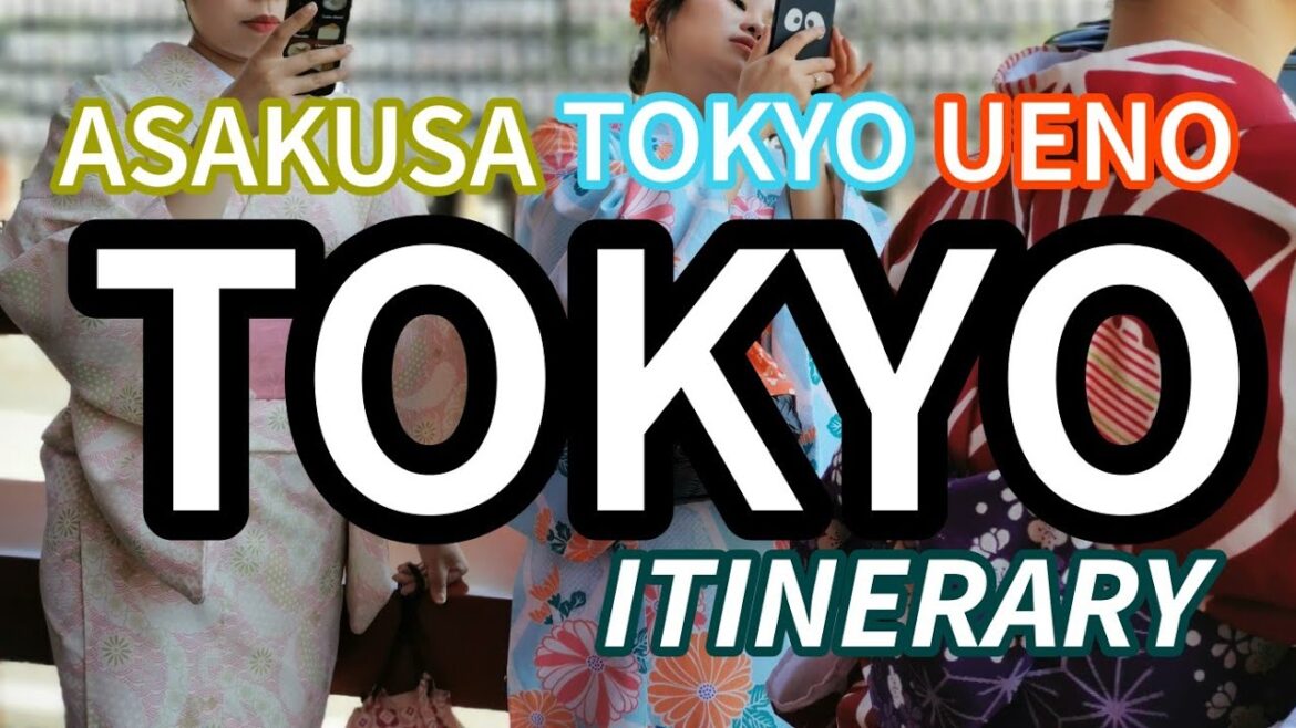 Japan Budget Travel Tokyo Itinerary Asakusa • Tokyo • Ueno