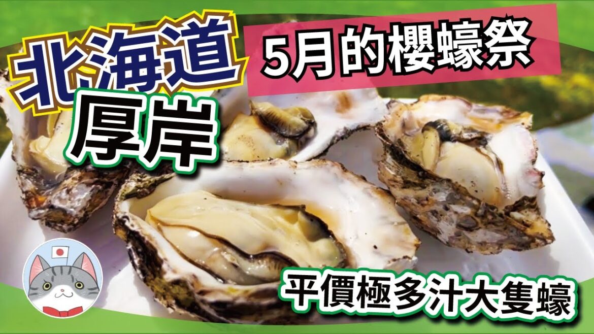 【日本賞櫻嚐蠔】北海道極品鮮蠔! 品蠔聖地 北海道小漁港厚岸 | 日本最遲盛開櫻花之地之一 | 邊賞櫻邊食蠔【道東攻略】