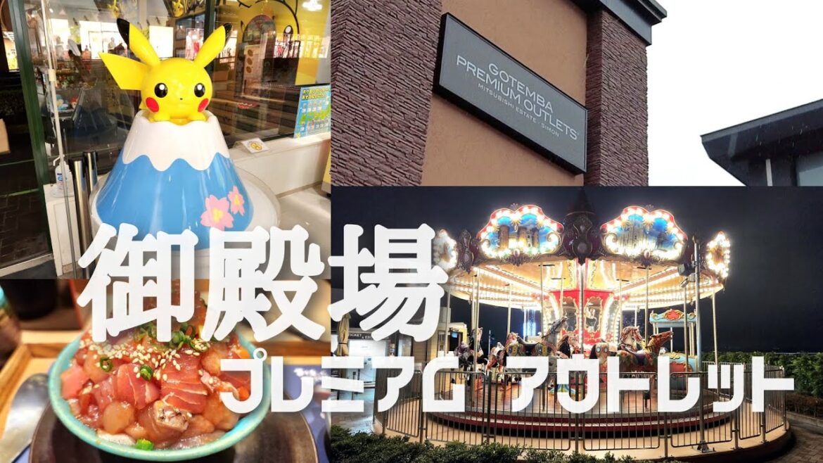 【Vlog】御殿場プレミアムアウトレットでお買い物🛍│日本最大のアウトレット✨✨│お菓子も豊富🍭│ラグジュアリーブランドを下見👜│富士山のような海鮮丼が最高🗻