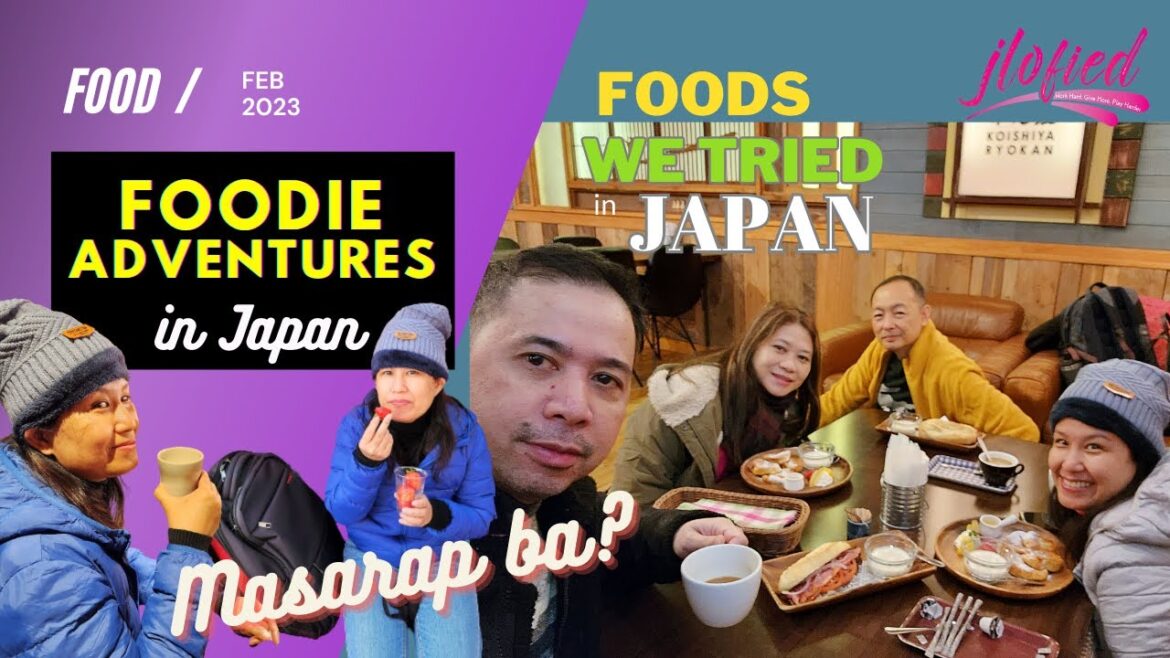 FOODS WE TRIED IN JAPAN | MOCHI, YAKINIKU AND A LOT MORE | FOODIE EPISODE  IN JAPAN