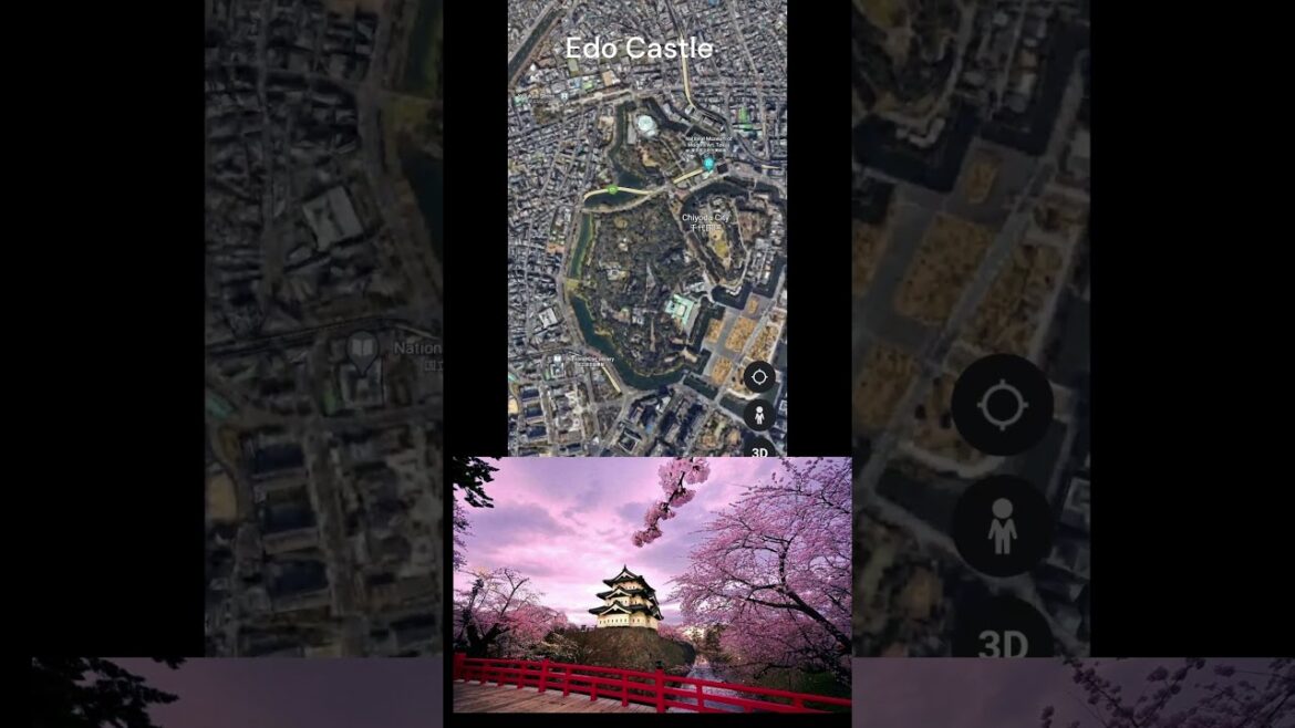 Edo Castle find on map #shorts #Japan Castle #eye travels #findonmap #viral Edo Castle find on map #shorts #Japan Castle #eye travels #findonmap #viral