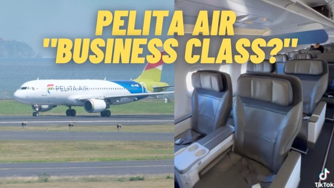 BUSINESS CLASS SEAT PELITA AIR TAPI KOK...? | FLIGHT IP109 BALI TO JAKARTA