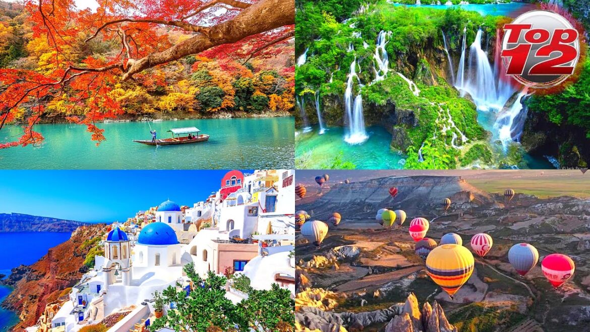 Top 12 Most Beautiful Places To Visit Before You Die! 8K HDR