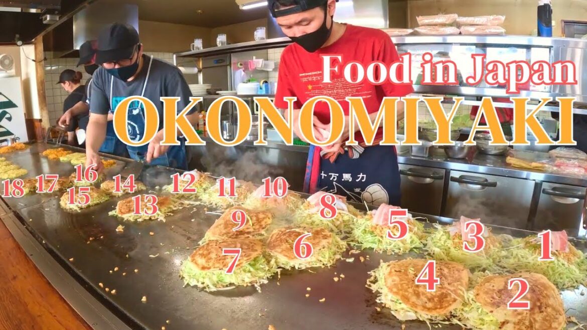 Fastest-worker | OKONOMIYAKI sold 500 per day | Street Food | Japan | 広島 お好み焼き 楓 | 1日500枚!?行列人気店のお昼時 Fastest-worker | OKONOMIYAKI sold 500 per day | Street Food | Japan | 広島 お好み焼き 楓 | 1日500枚!?行列人気店のお昼時