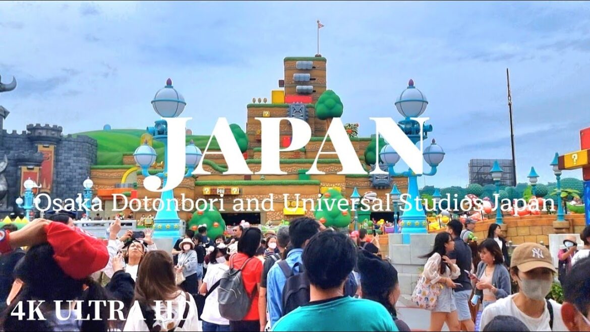 Japan Osaka Dotonbori and Universal Studio 4K – Walk Wherever You Want Film Japan Osaka Dotonbori and Universal Studio 4K - Walk Wherever You Want Film