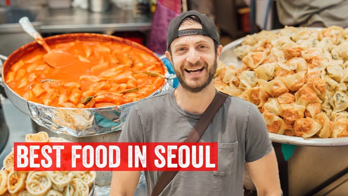 MUST EAT Street Food in Seoul Korea Day 1 | Jeremy Jacobowitz