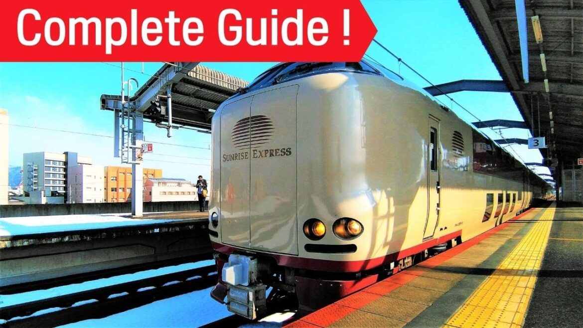 Sunrise izumo Complete version! Japan's sleeper train Transforming Bed to Seat! Private smoking room