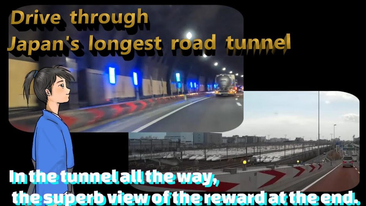 Drive through Japan's longest road tunnel【Yamate Tunnel（JDchannel Journey)】