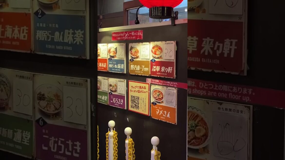 Visiting the Ramen Museum in Shin Yokohama #japantravel #ramen