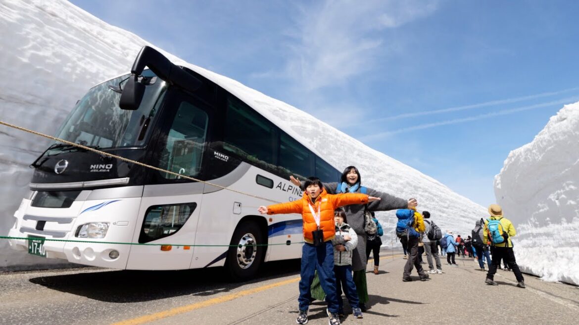 雪の大谷を見てきた 立山黒部アルペンルート